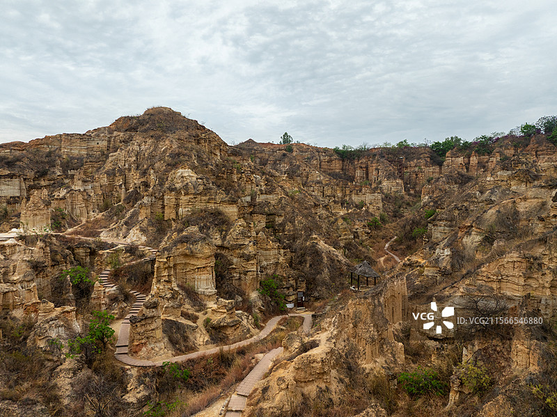 航拍元谋土林 物茂土林图片素材