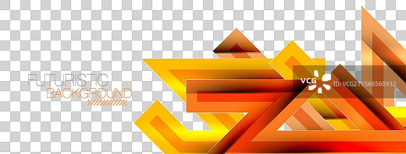 动态几何抽象背景中的锯齿线图片素材