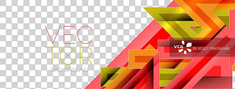 动态几何抽象背景中的锯齿线条图片素材