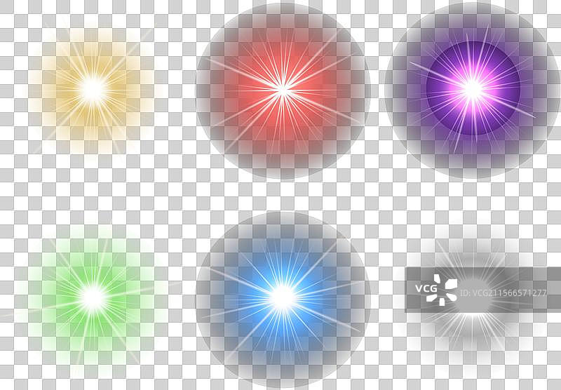 色彩光效图片素材