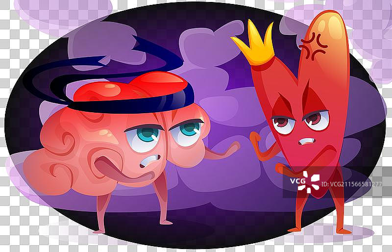 心灵与思想的关系与连接概念图片素材