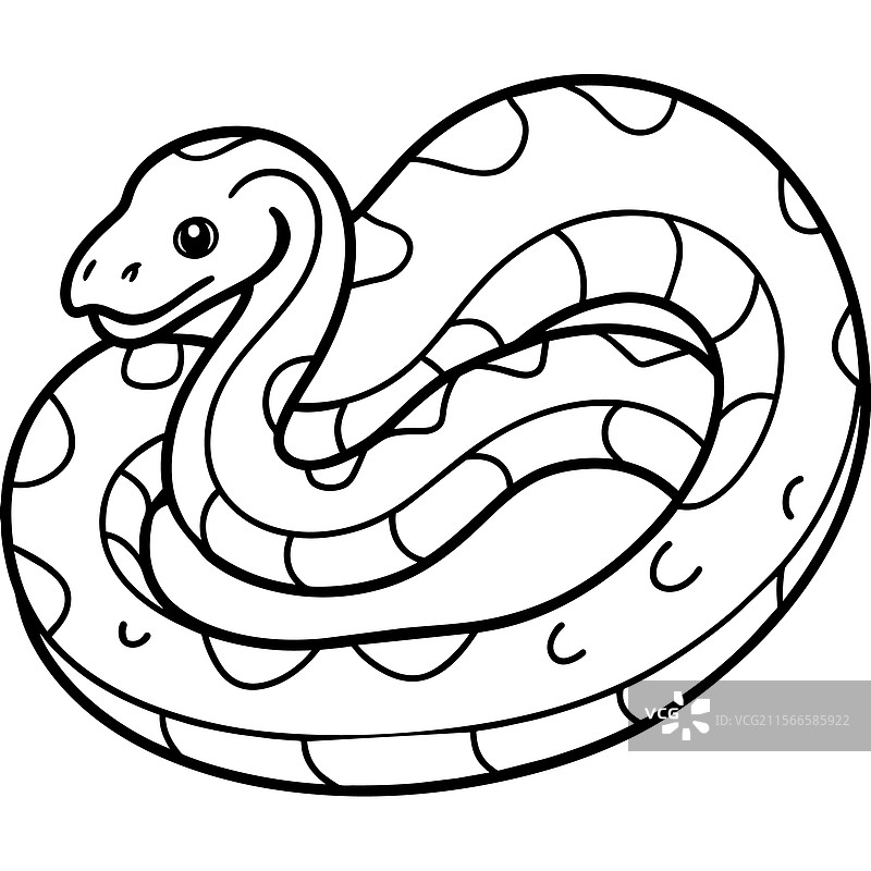 紫水晶蟒蛇休息图标图片素材