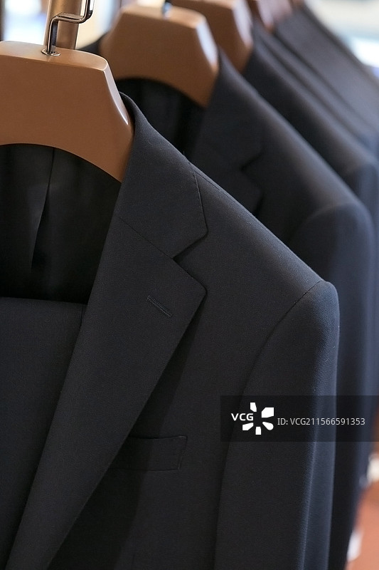 西装衬衫设计样品间图片素材