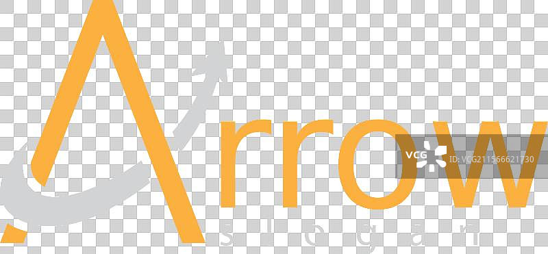 箭头字体的商业标志图片素材