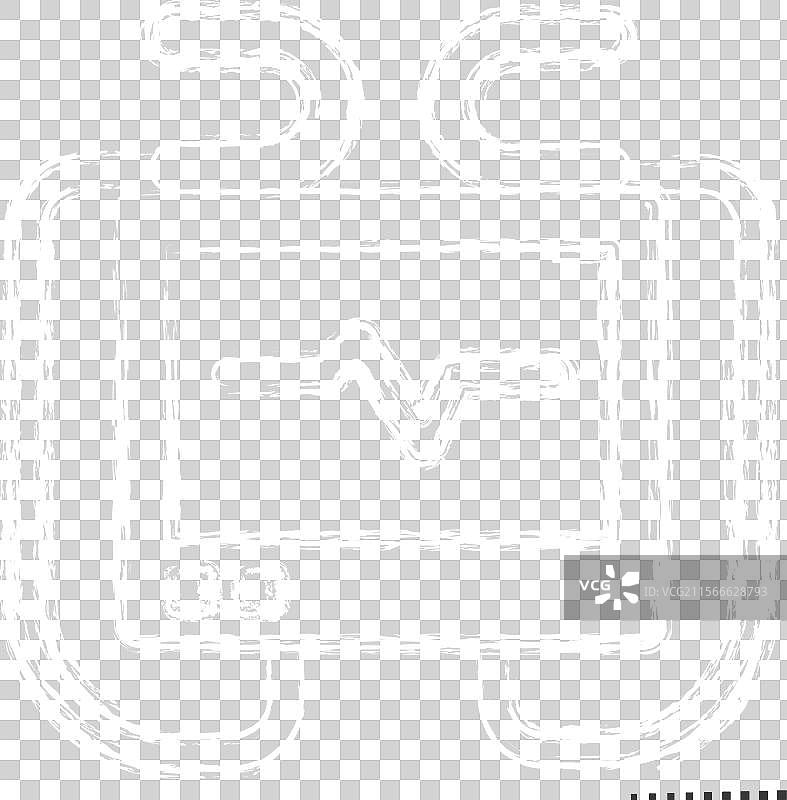 与紧急情况相关的除颤器图标图片素材