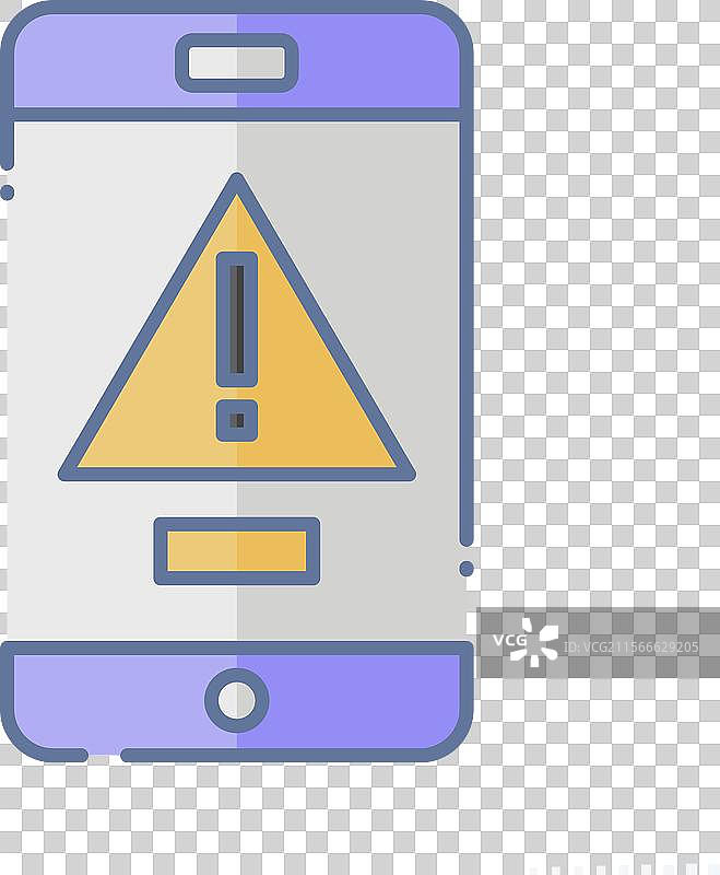 与紧急符号相关的紧急警报图标图片素材