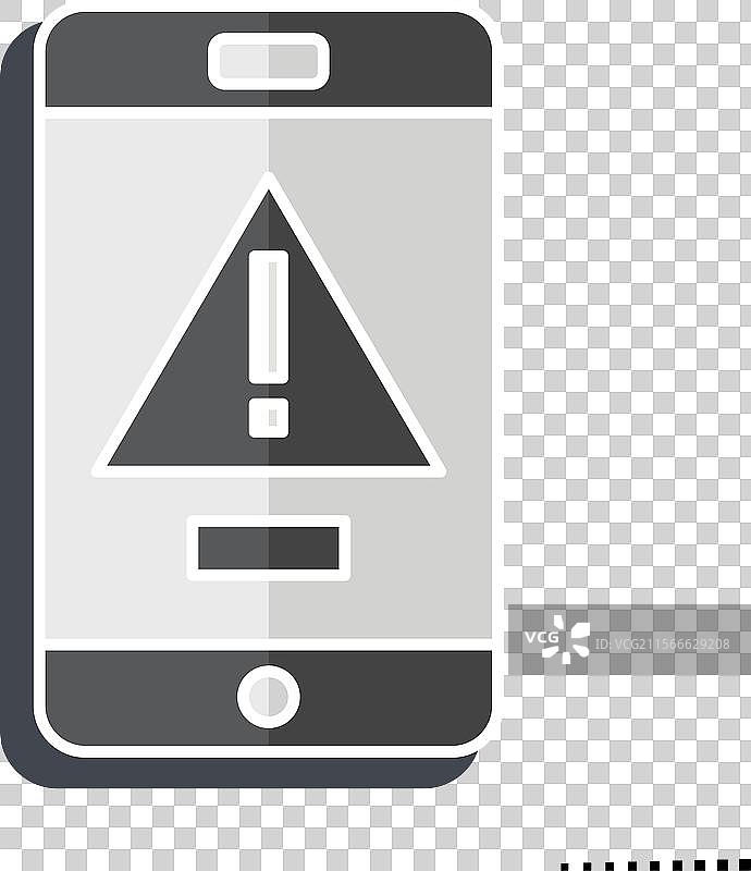 与紧急符号相关的紧急警报图标图片素材