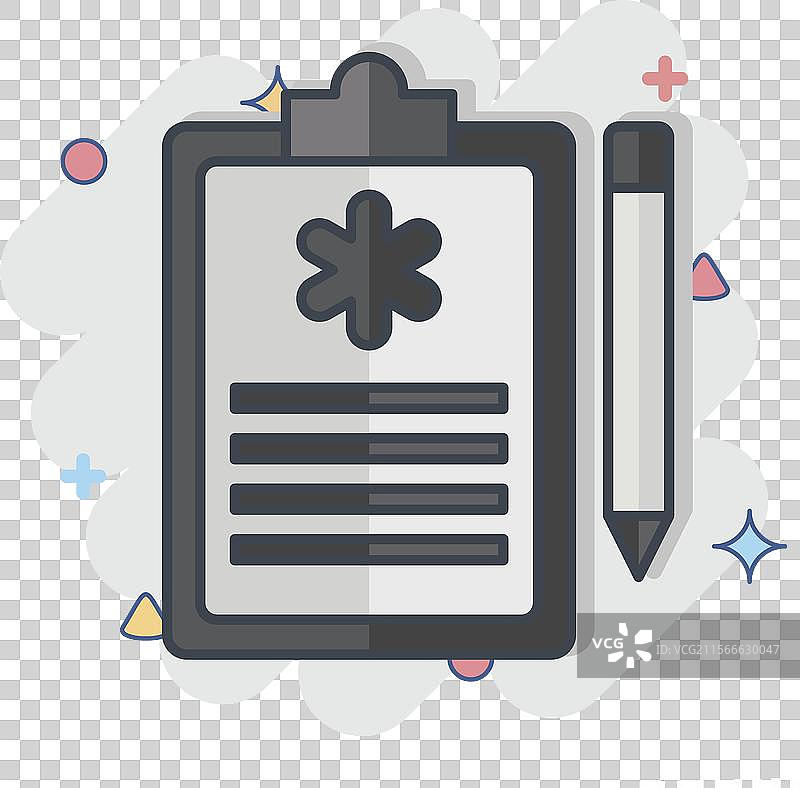 与紧急服务报告相关的图标图片素材