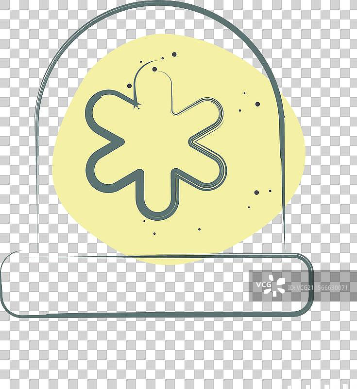 与紧急符号相关的紧急警报图标图片素材