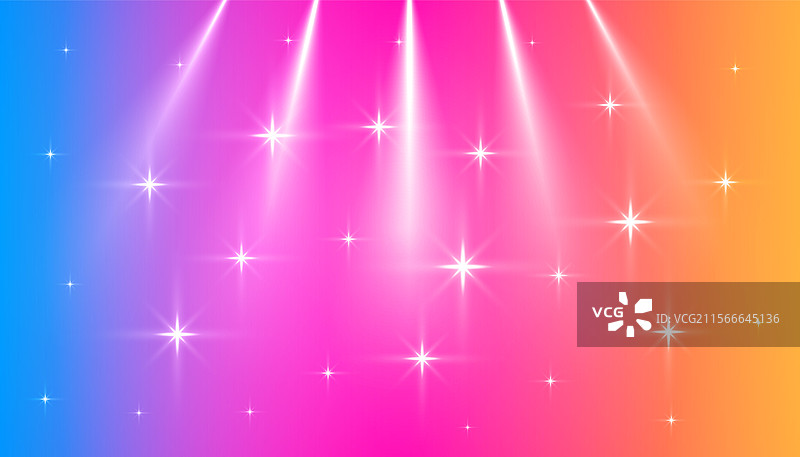 发光的摄影棚聚焦灯与生动的背景图片素材