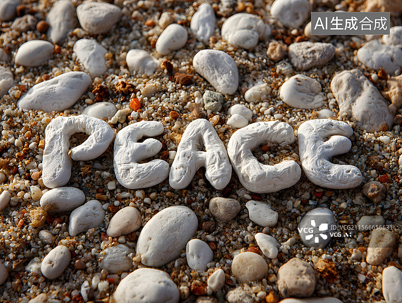 【AI数字艺术】和平 石头图片素材