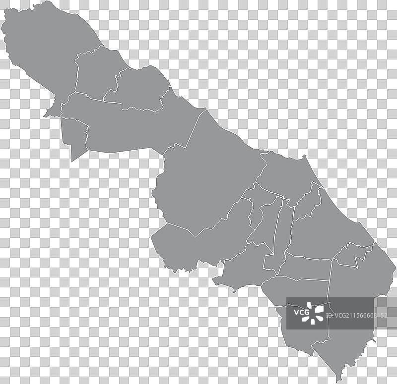 大福塔雷萨行政区划图图片素材