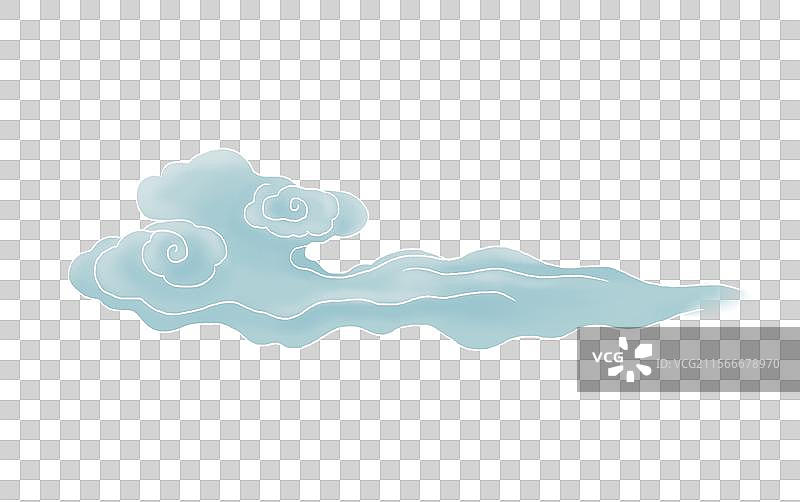 中国风云朵元素图片素材