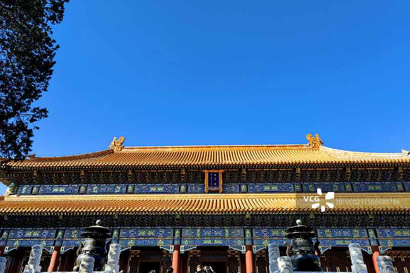 景山宫殿图片素材