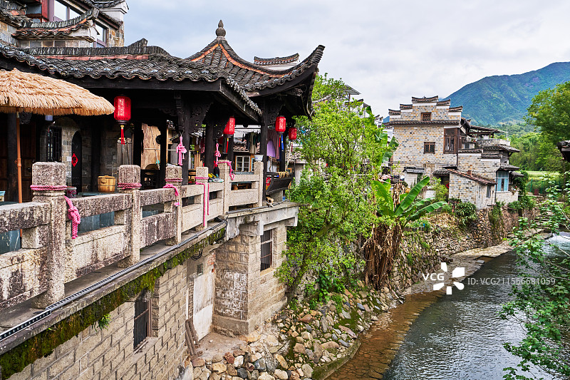 浙江衢州廿八都古镇图片素材