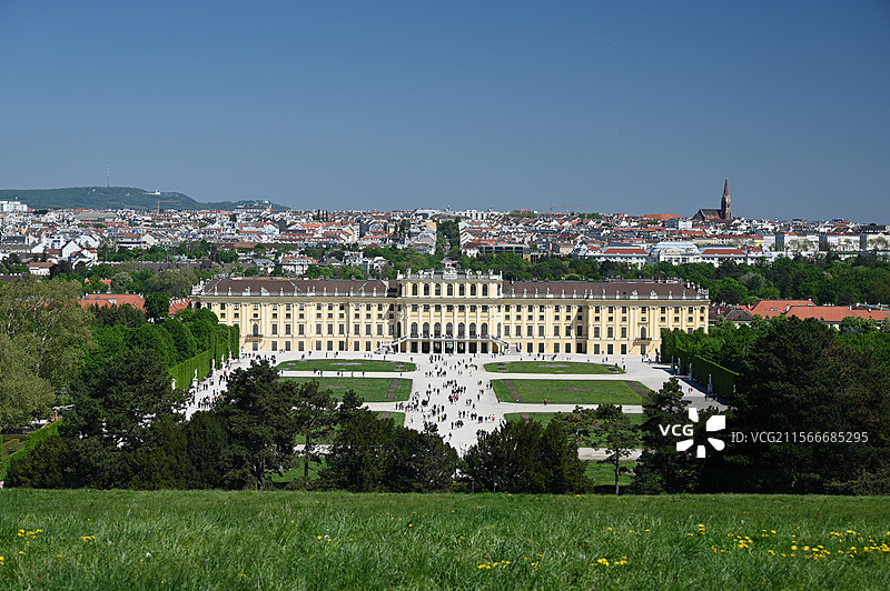 奥里地维也纳美泉宫图片素材