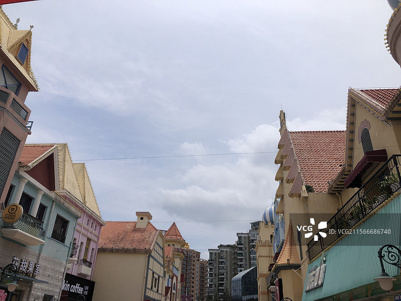 深圳欢乐谷的卡通建筑图片素材