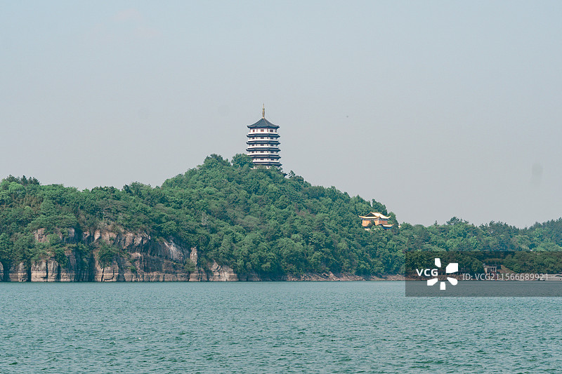 六安万佛湖旅游景区图片素材