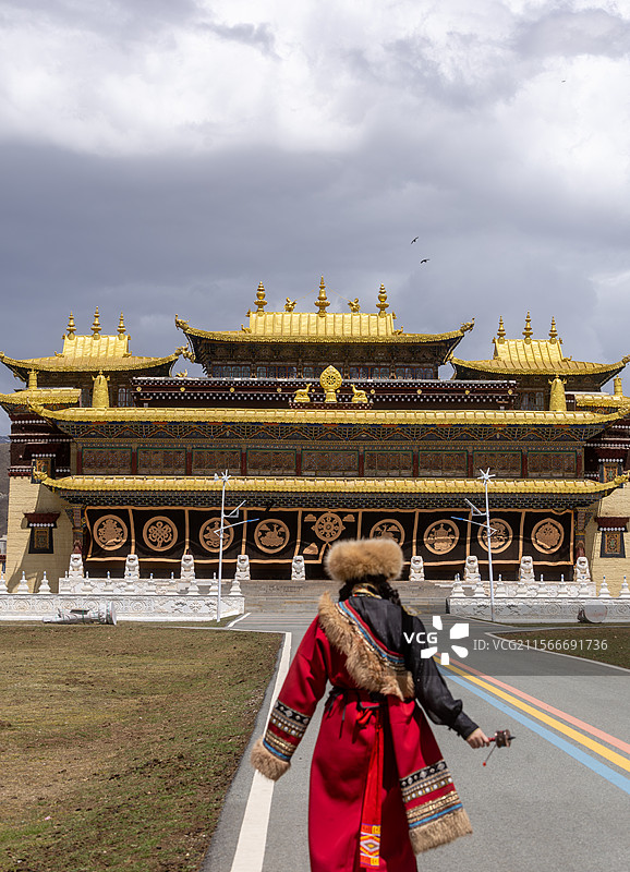 木雅大寺&藏服体验图片素材