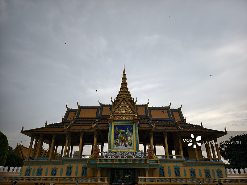 柬埔寨金边皇宫图片素材