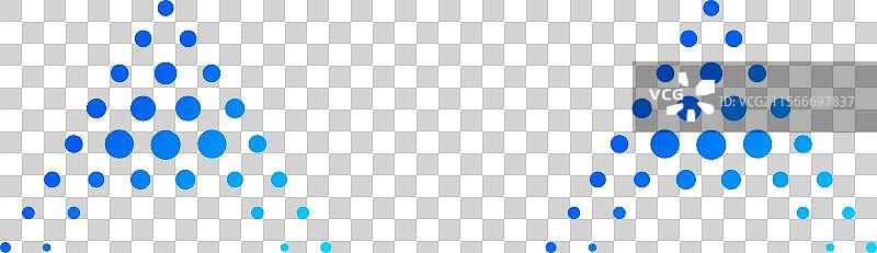 字母科技标志设计与连接图片素材
