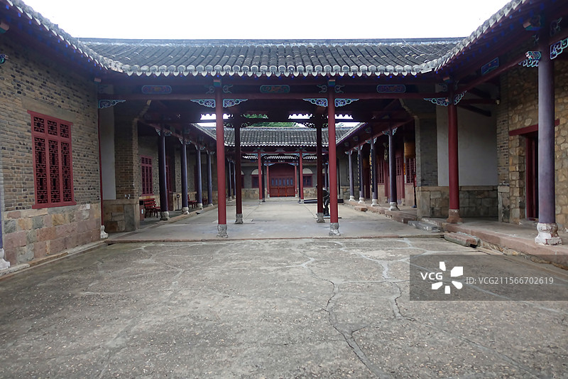 山东威海 刘公岛 甲午战争博物馆 海军公所图片素材