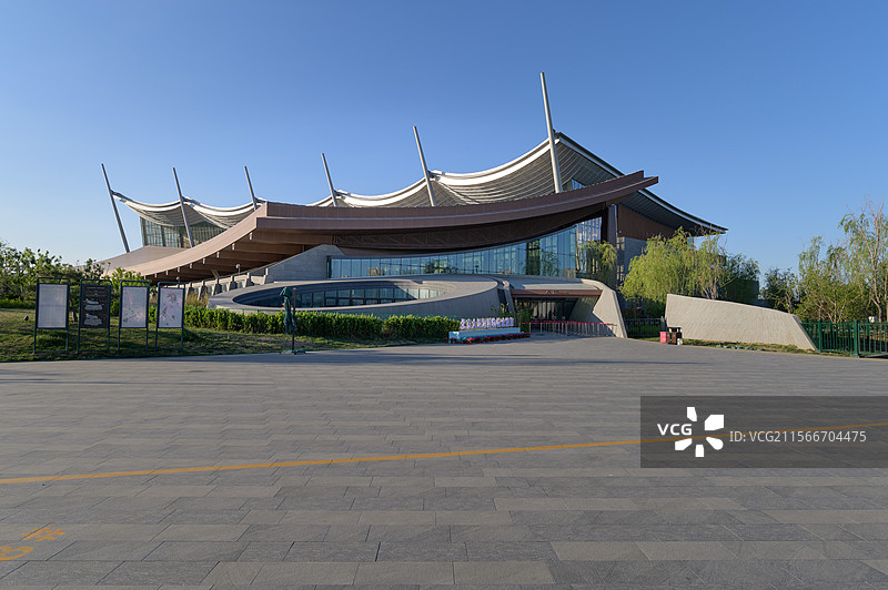 北京通州副中心 大运河博物馆图片素材