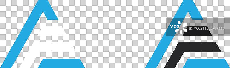 AF字母标志设计图片素材