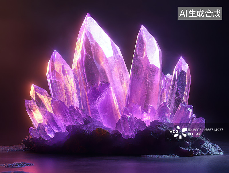 【AI数字艺术】钻石水晶华贵珠宝天然宝石彩色美丽图片素材