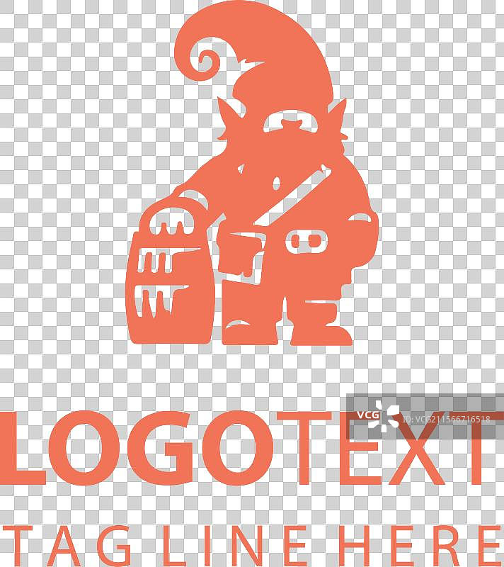 矮人标志图片素材