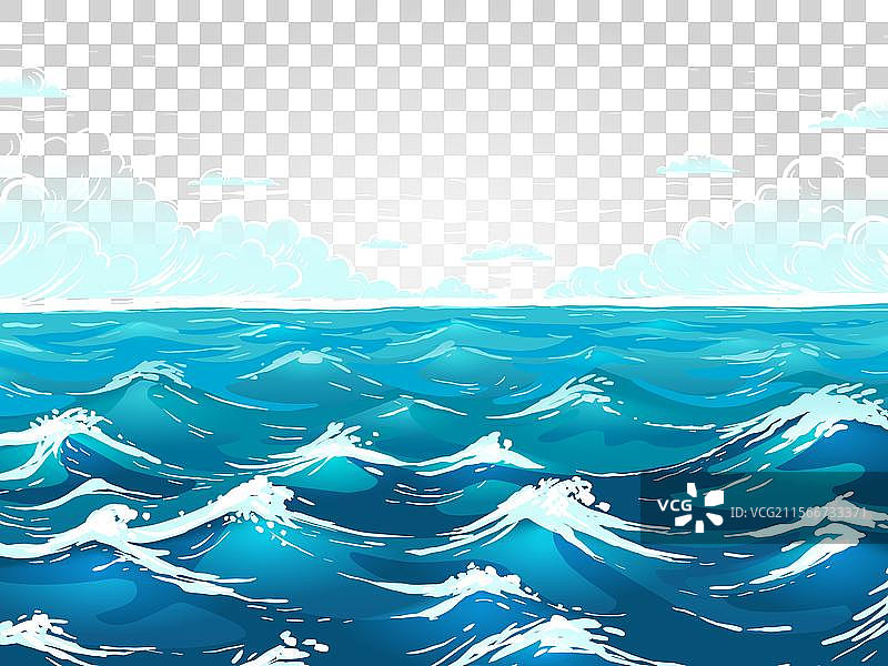 海面海洋波浪水波纹海洋图片素材