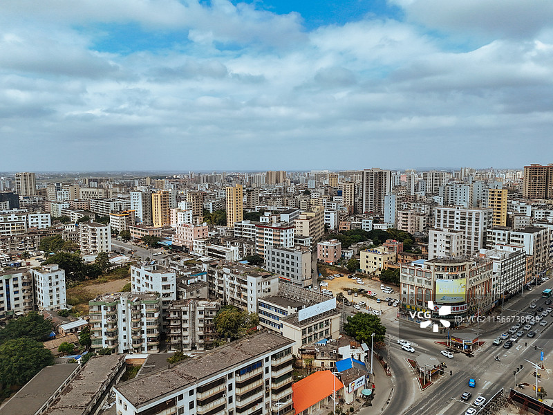 遂溪县 遂城镇 中山路 城市 湛江图片素材