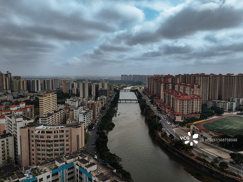 遂溪县 遂城镇 中山路 城市 湛江图片素材