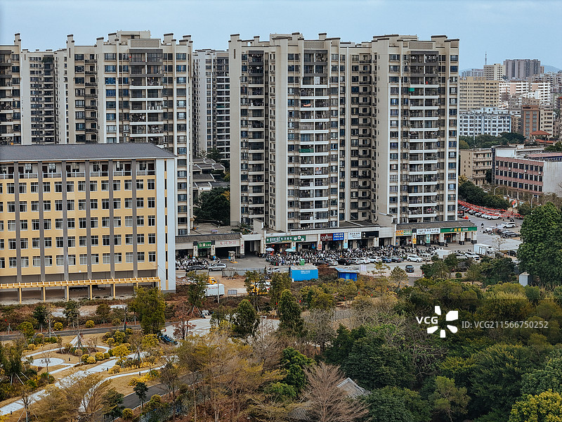 遂溪县 遂城镇 中山路 城市 湛江图片素材
