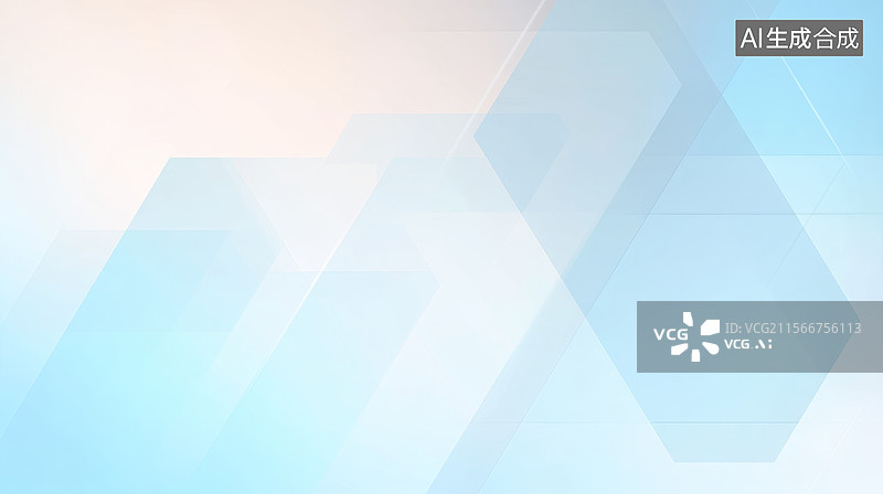 【AI数字艺术】抽象几何背景图片素材