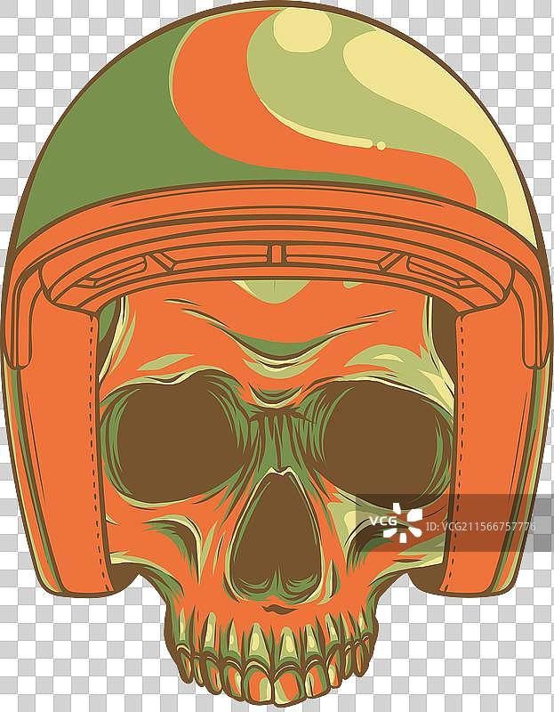 骑士头盔的骷髅图片素材