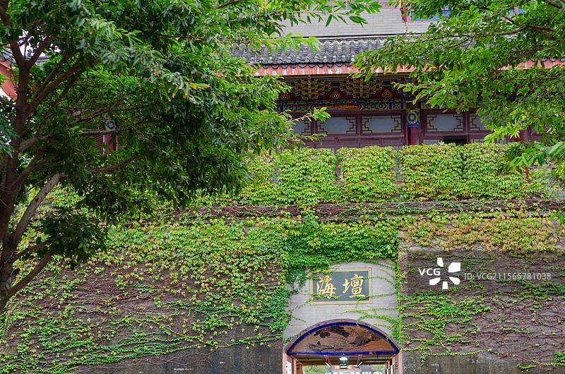 中国福建平潭岛海坛古城城楼图片素材