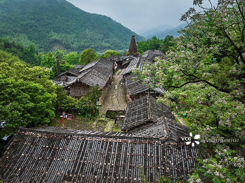 浙江温州碗窑古村图片素材