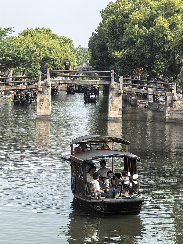 江南水乡，西塘古镇图片素材