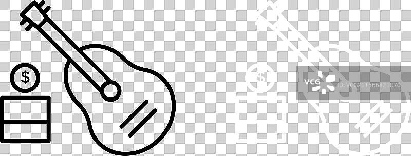 街头表演图标图片素材