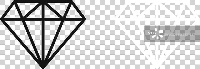 钻石图标图片素材
