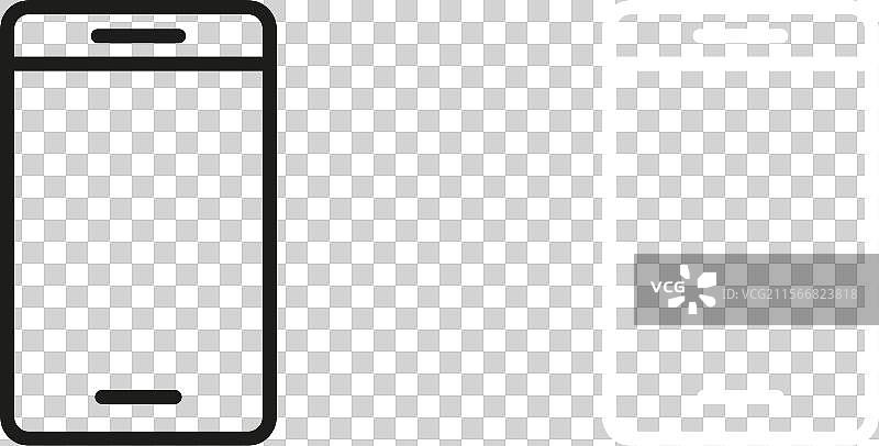 手机刘海图标图片素材