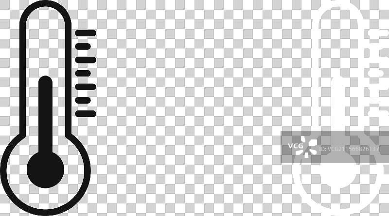 温度计半边图标图片素材