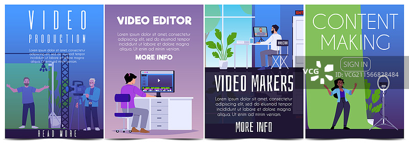 视频制作、多媒体和电影行业图片素材