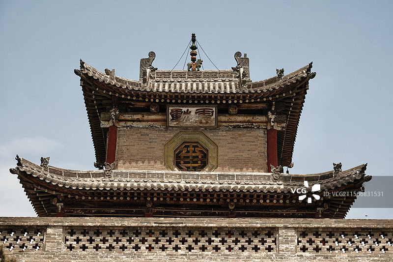 山西省长治市上党门图片素材