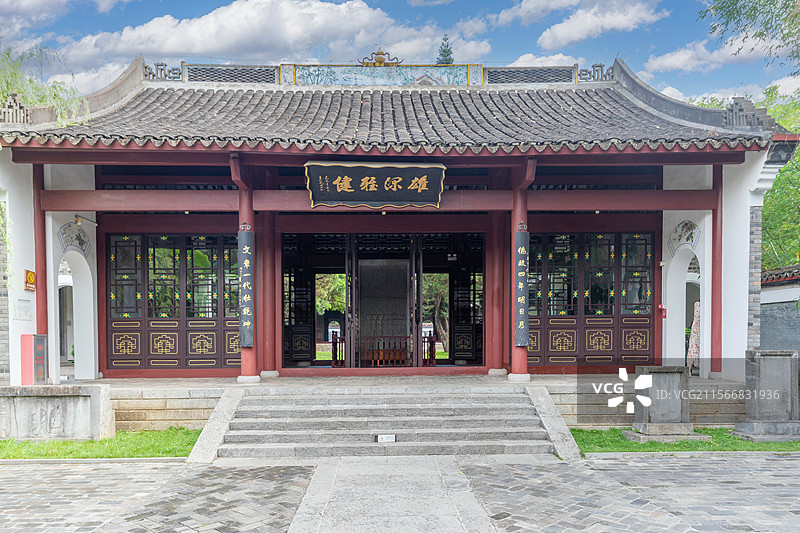 柳州柳侯公园园林景观图片素材