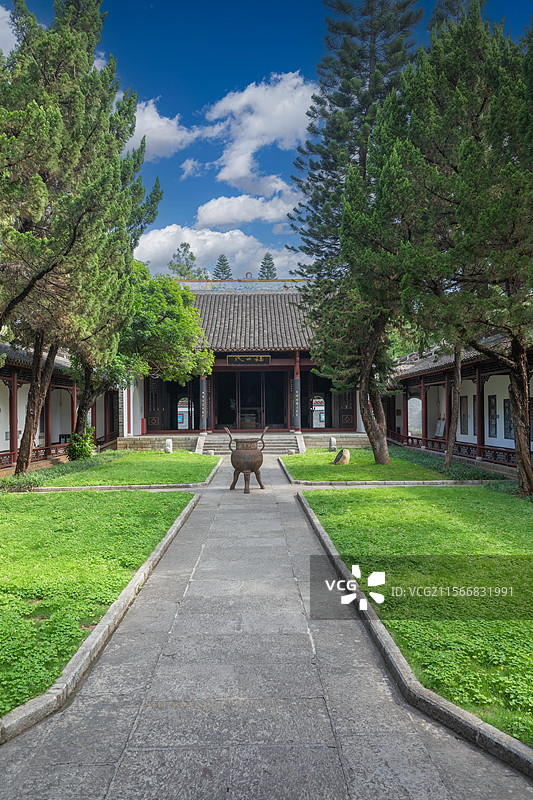 柳州柳侯公园园林景观图片素材