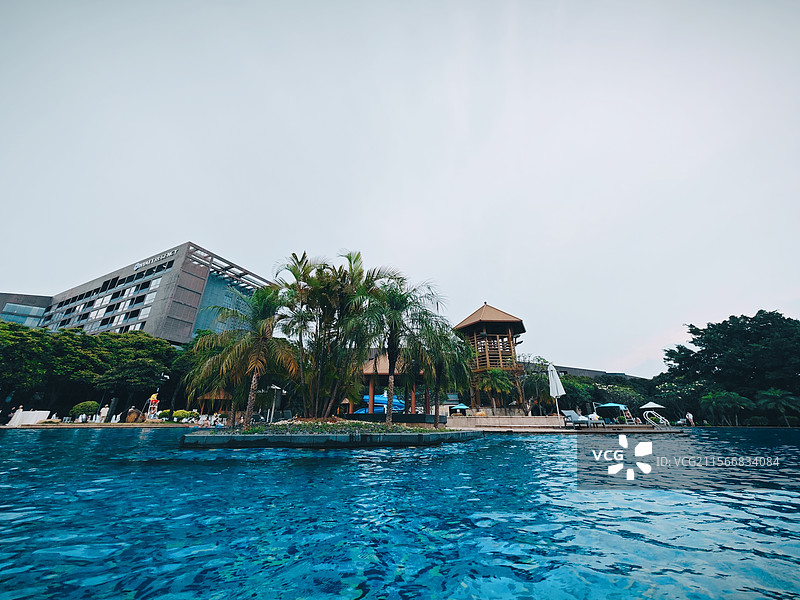 东莞凯悦酒店泳池图片素材