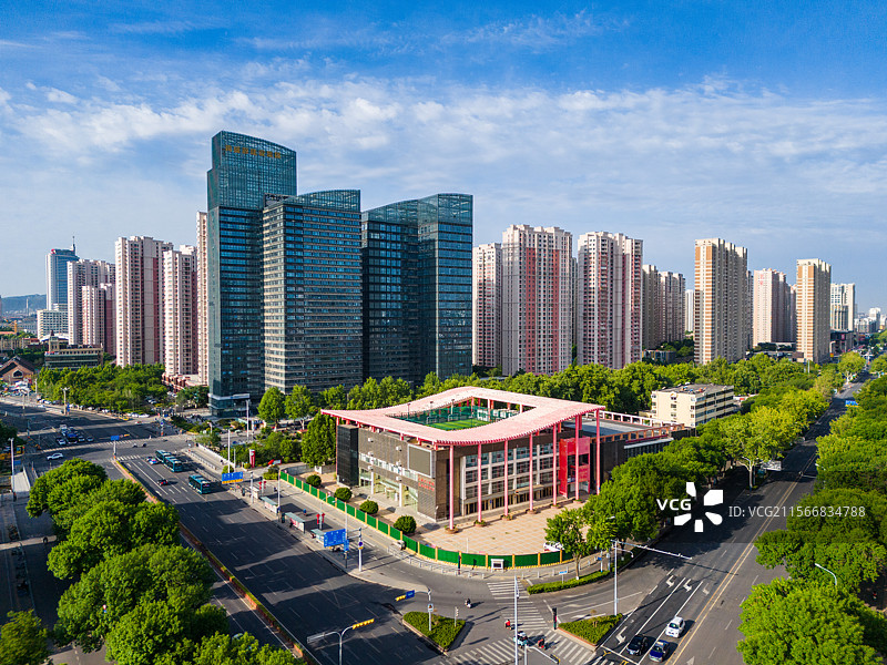 天桥区城市建设图片素材