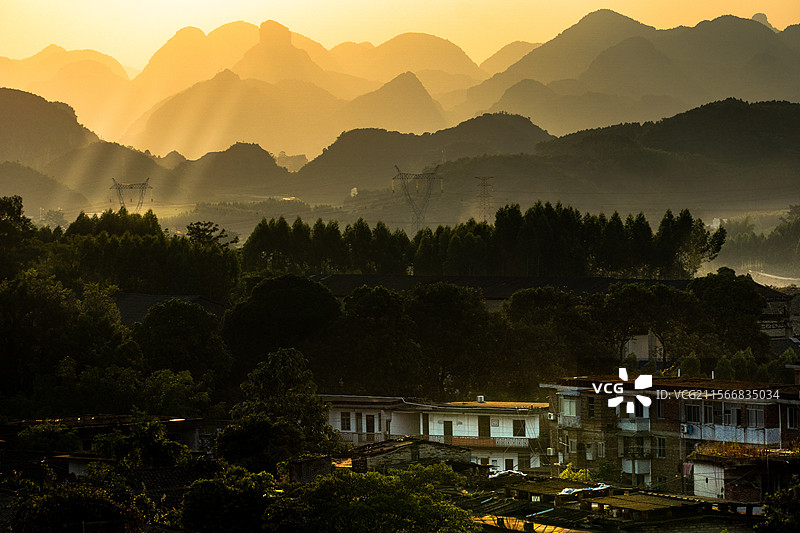 来宾合山市国家矿山公园图片素材